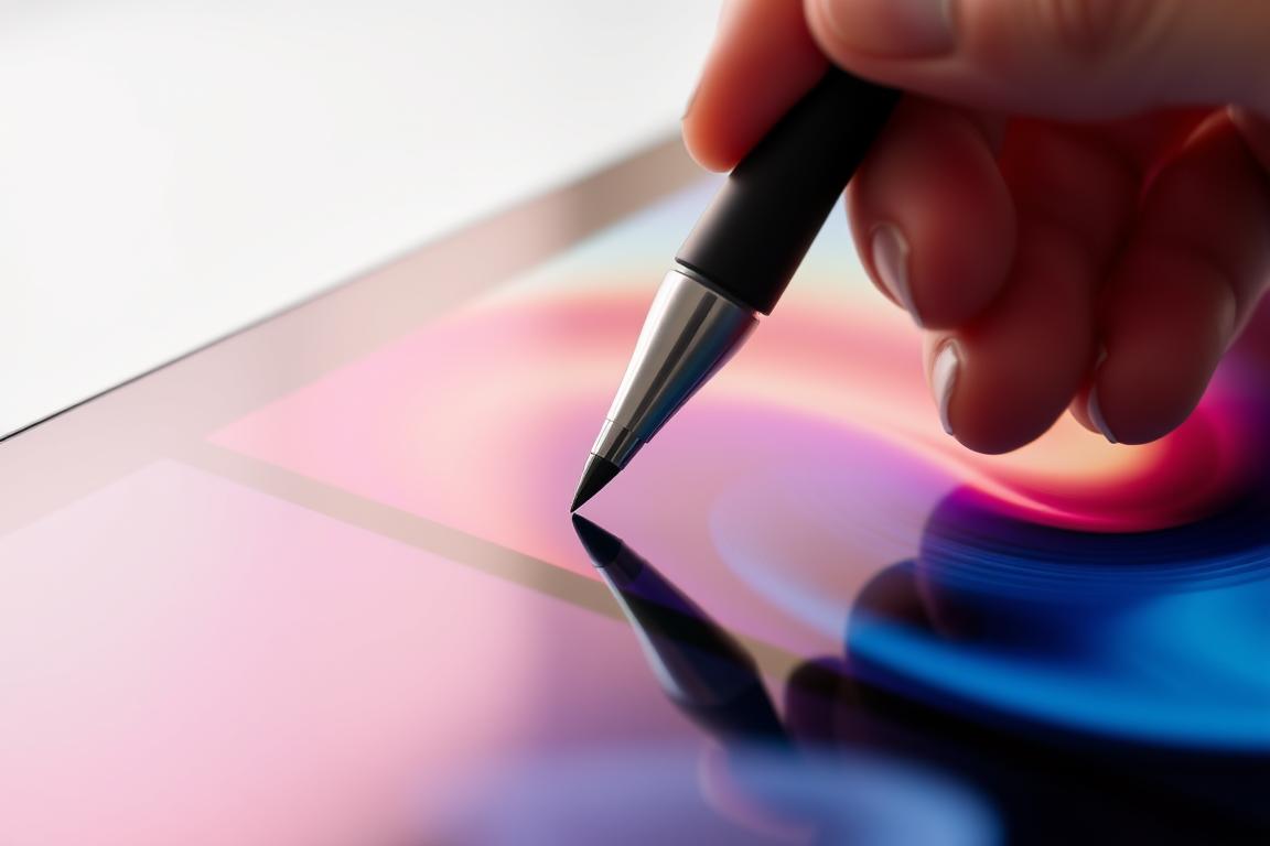 S Pen do Galaxy S24 Ultra sendo utilizada na tela do smartphone para edição de foto