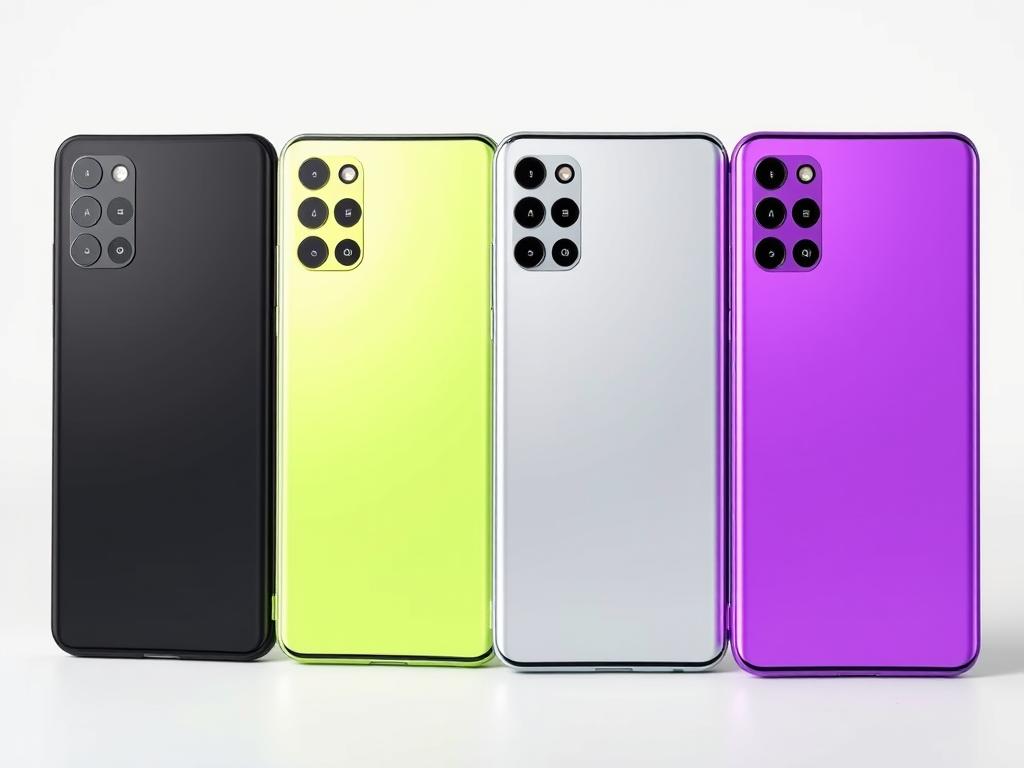 Galaxy A34 5G nas cores disponíveis no Brasil