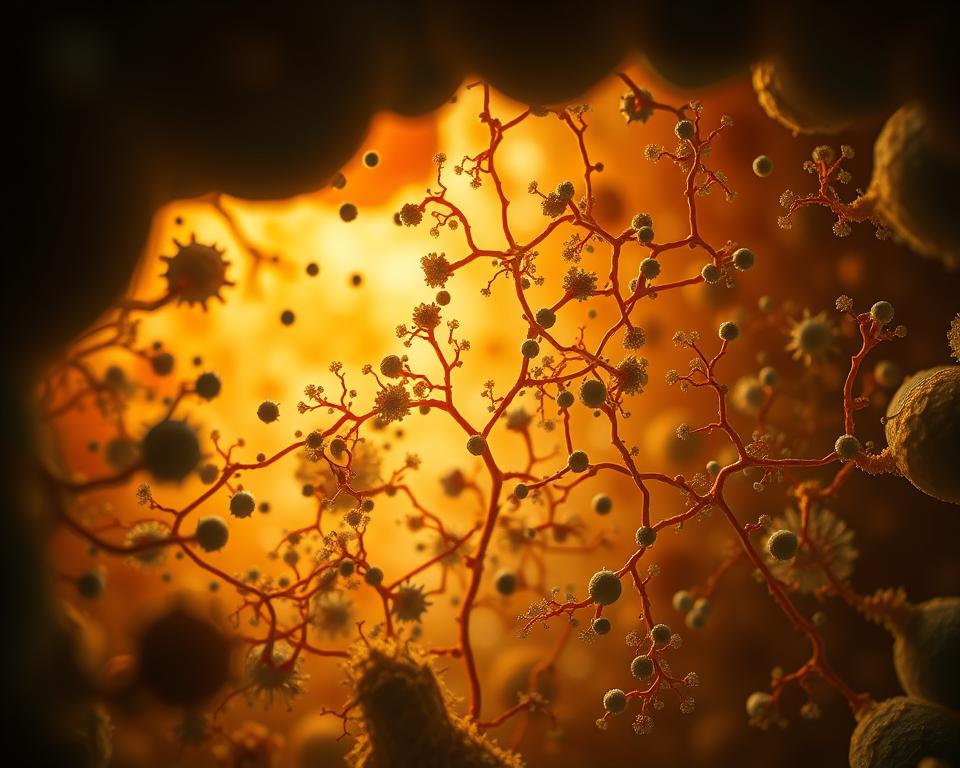 Cada grama do seu intestino contém mais bactérias que estrelas na Via Láctea. Esses microrganismos digerem fibras, produzem ácidos graxos e mantêm a barreira contra toxinas. "A diversidade da flora intestinal é como uma impressão digital - única e vital", revelam pesquisas recentes.