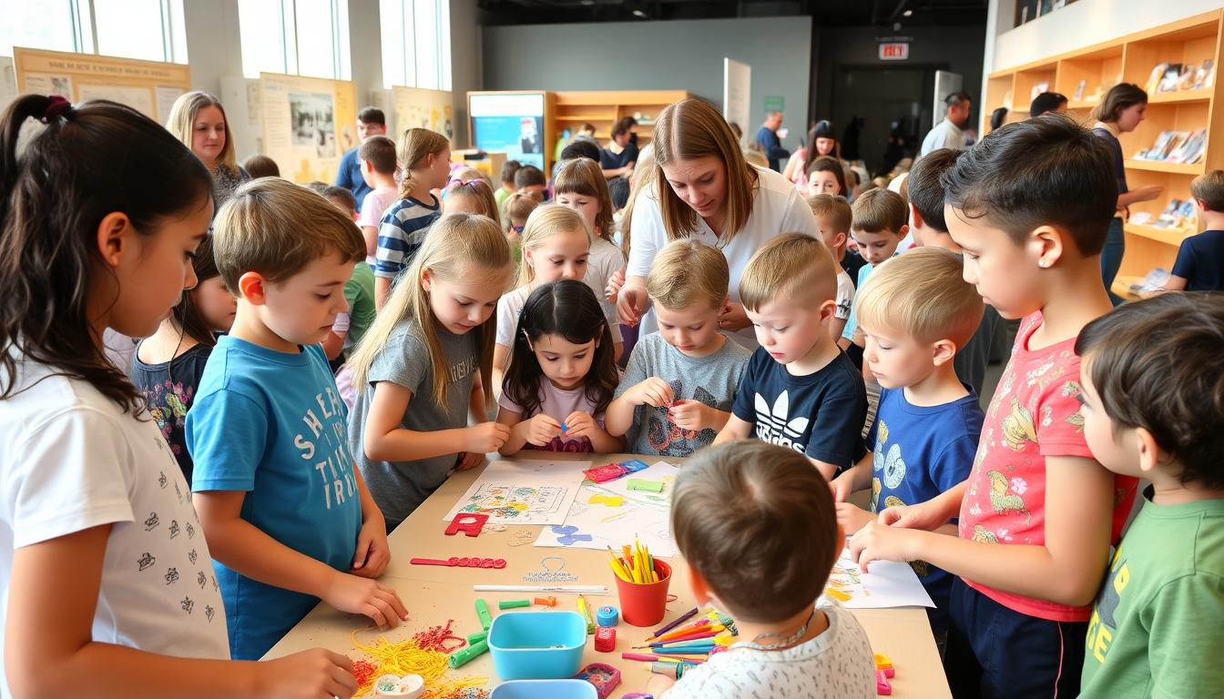 Special school holiday program at an interactive kids museum in Sydney