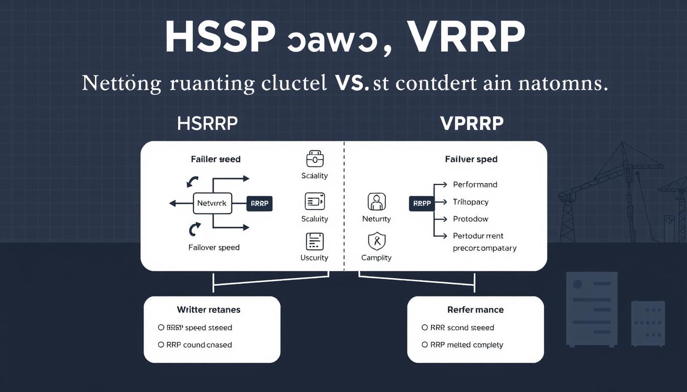 factors to consider when choosing between hsrp vs vrrp