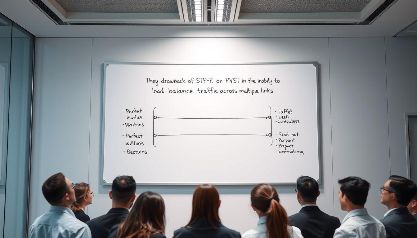 what is the key drawback of stp or per vlan stp – pvst?