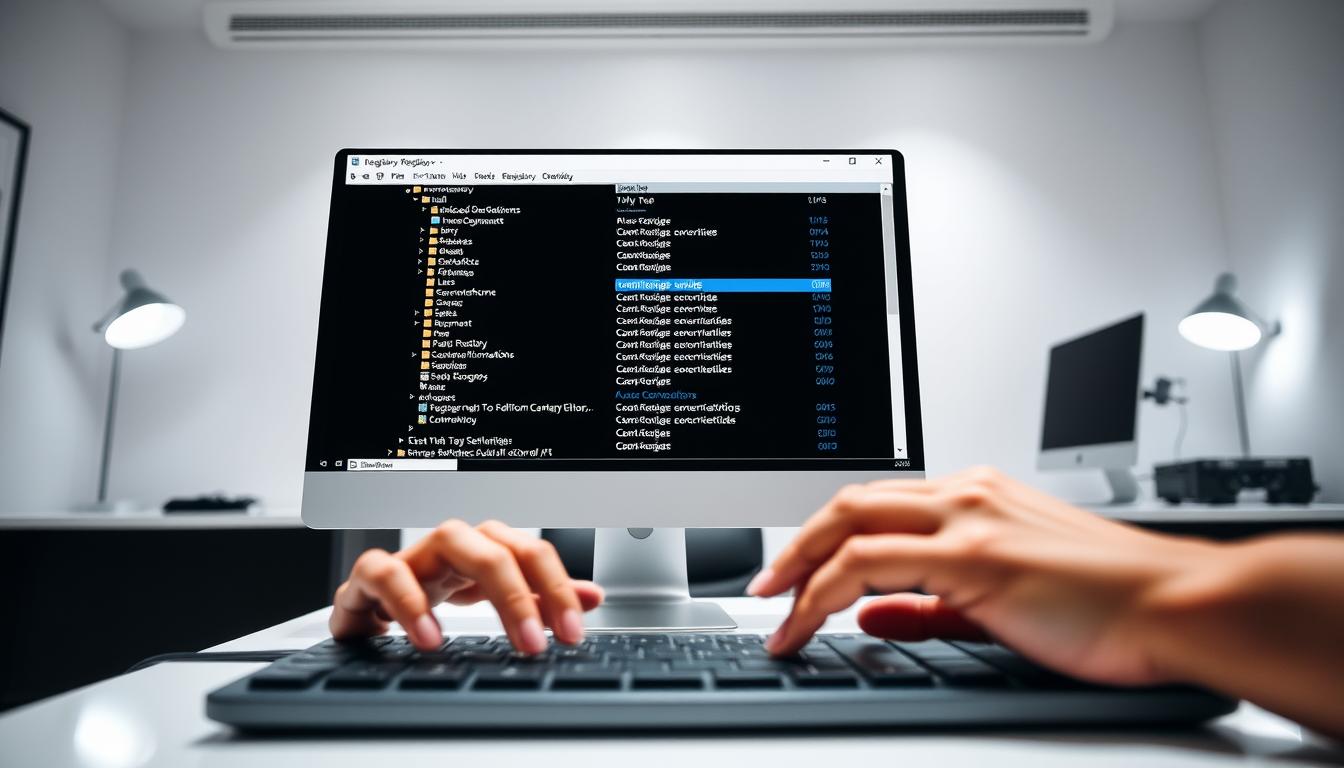 editing registry settings for administrative overrides