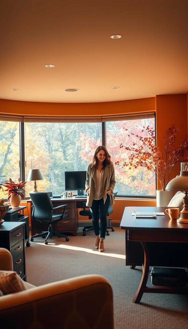 fall color palettes office