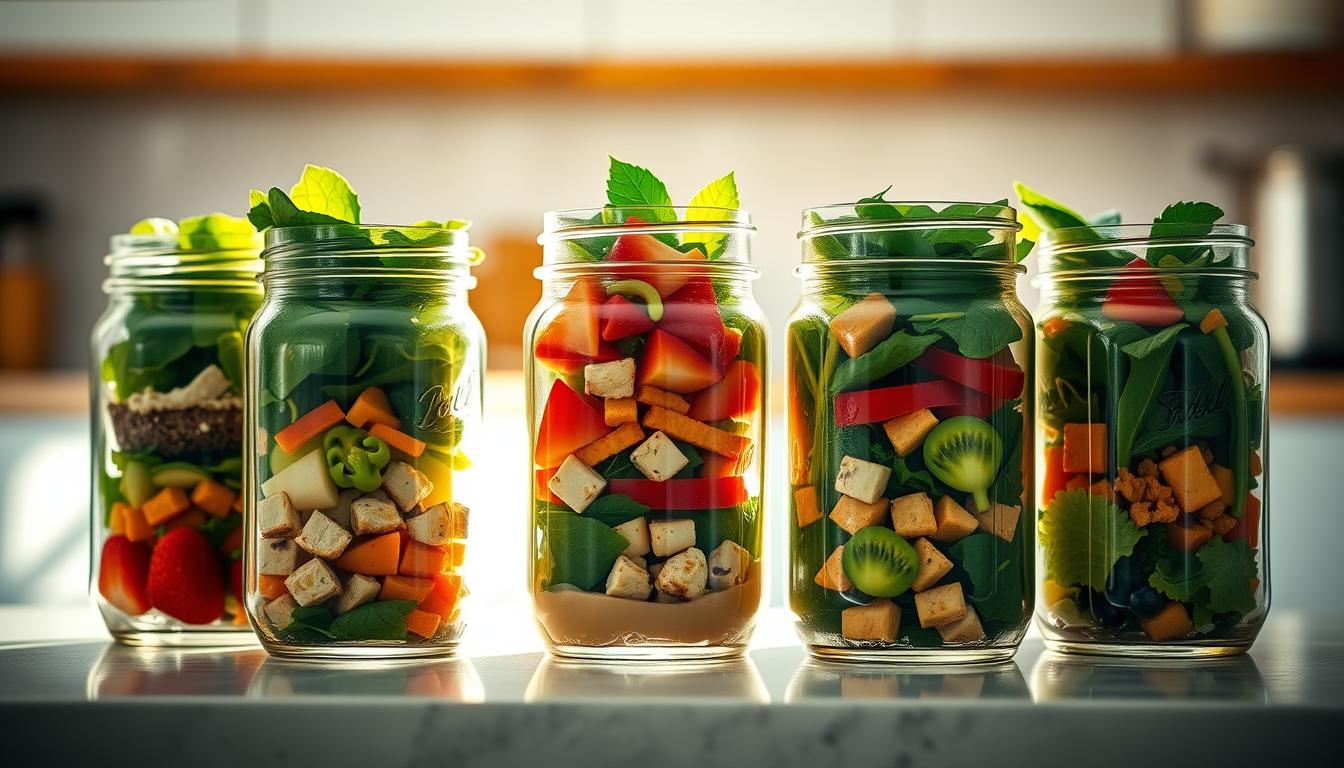 5 Mason Jar Salads That Stay Fresh All Week