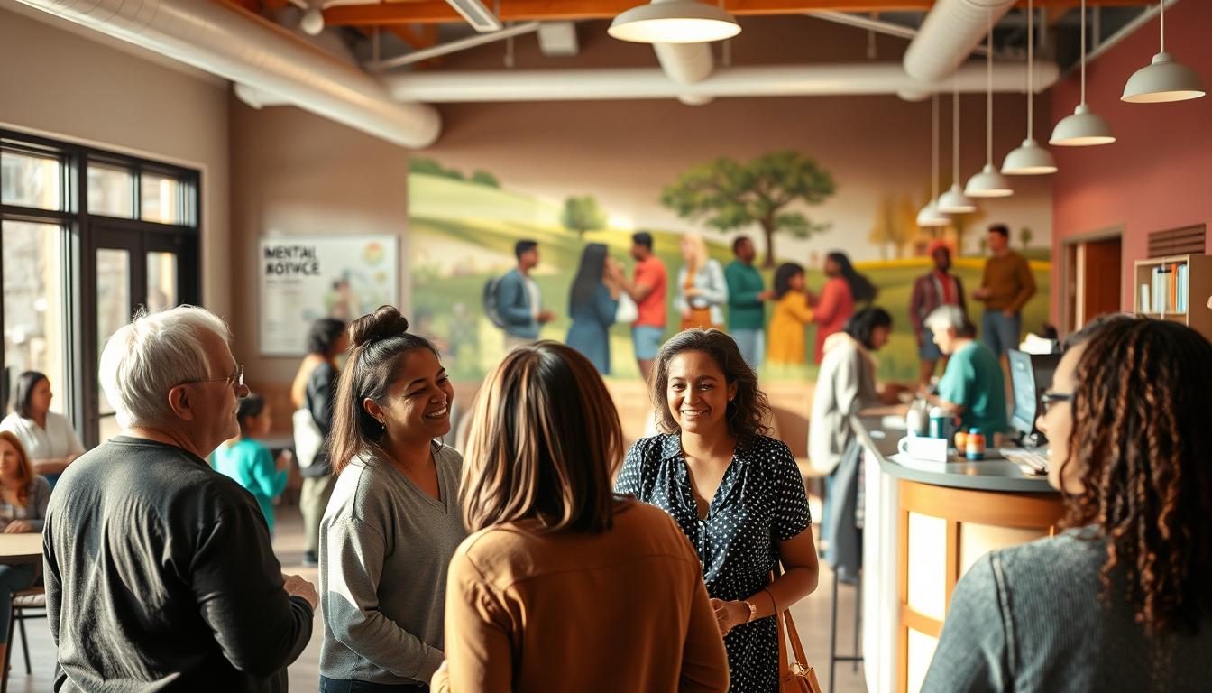 community-based mental health support