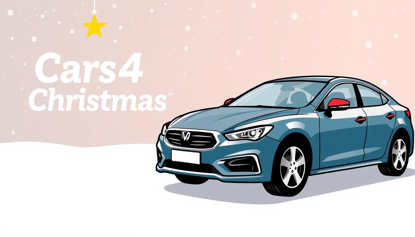 Image of Cars4Christmas logo or a car they donated during the holiday season