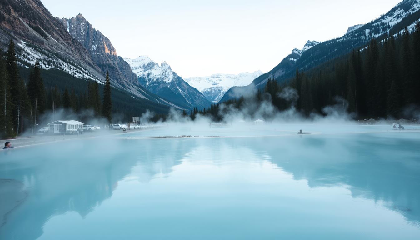 Banff National Park hot springs