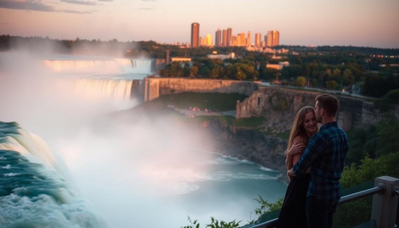 Niagara Falls romantic destination