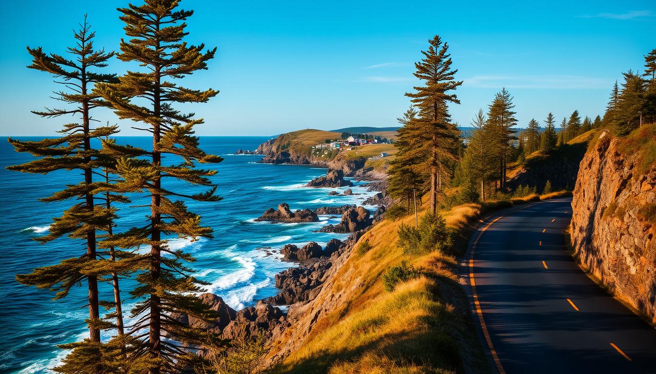 Cabot Trail coastal drive