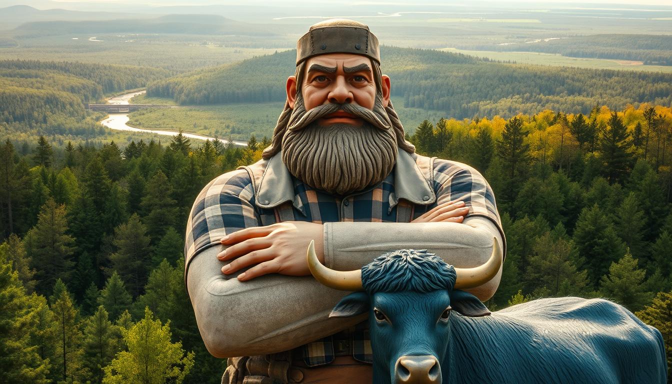 Paul Bunyan mythical figures