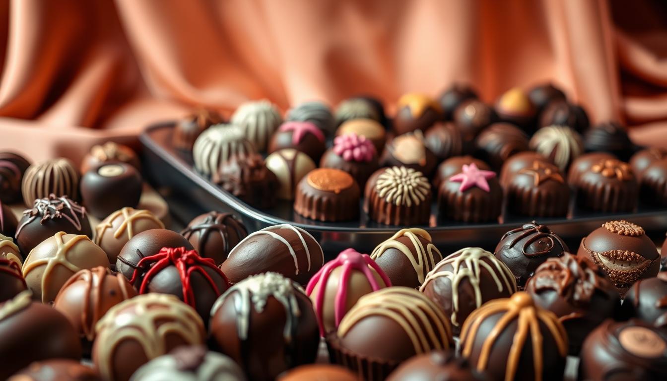 luxury chocolate confections