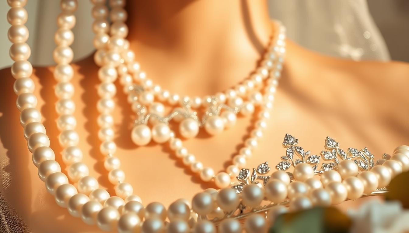 luxury bridal pearl jewelry