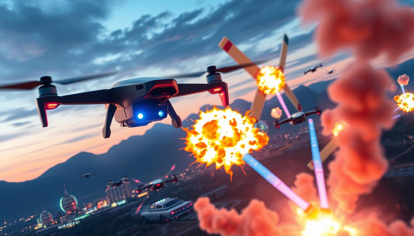 FPV无人机战斗仿真