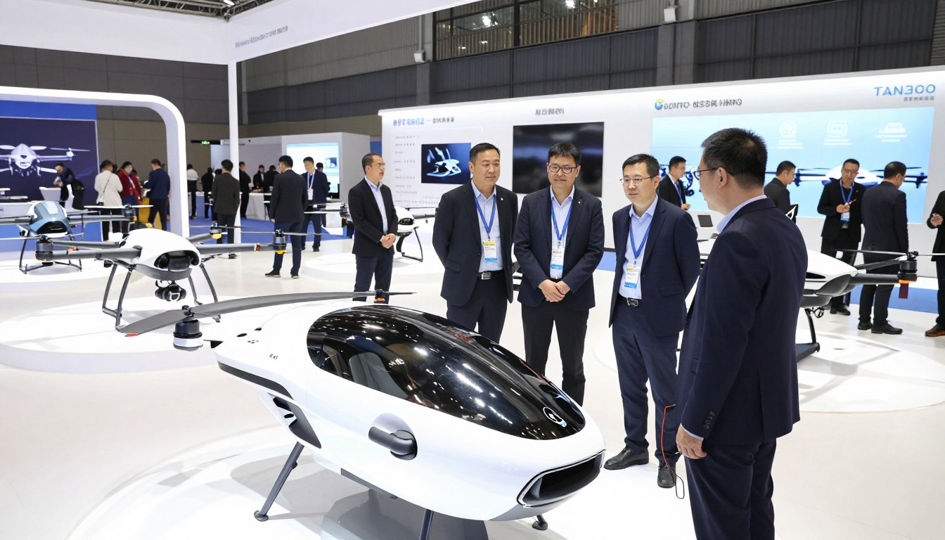 低空经济展览会现场