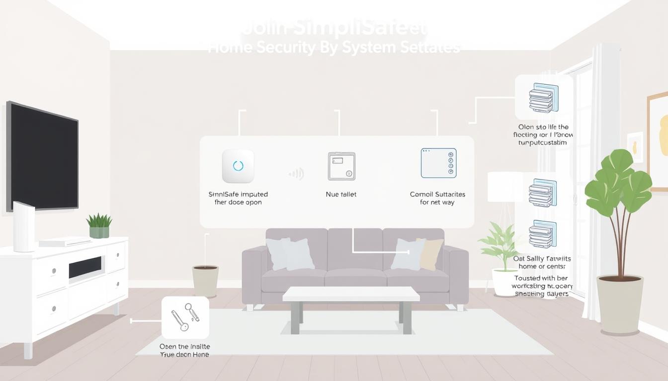 Image of SimpliSafe Home Security System installation