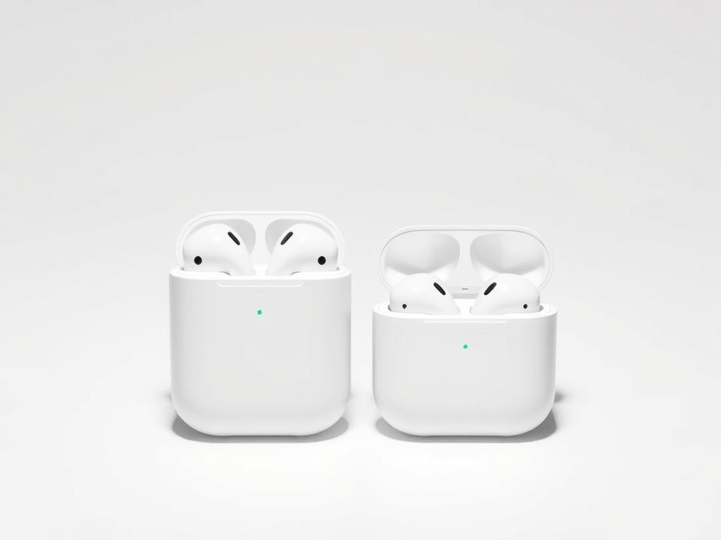 Apple AirPods 4 with ANC showing the open-ear design with noise cancellation