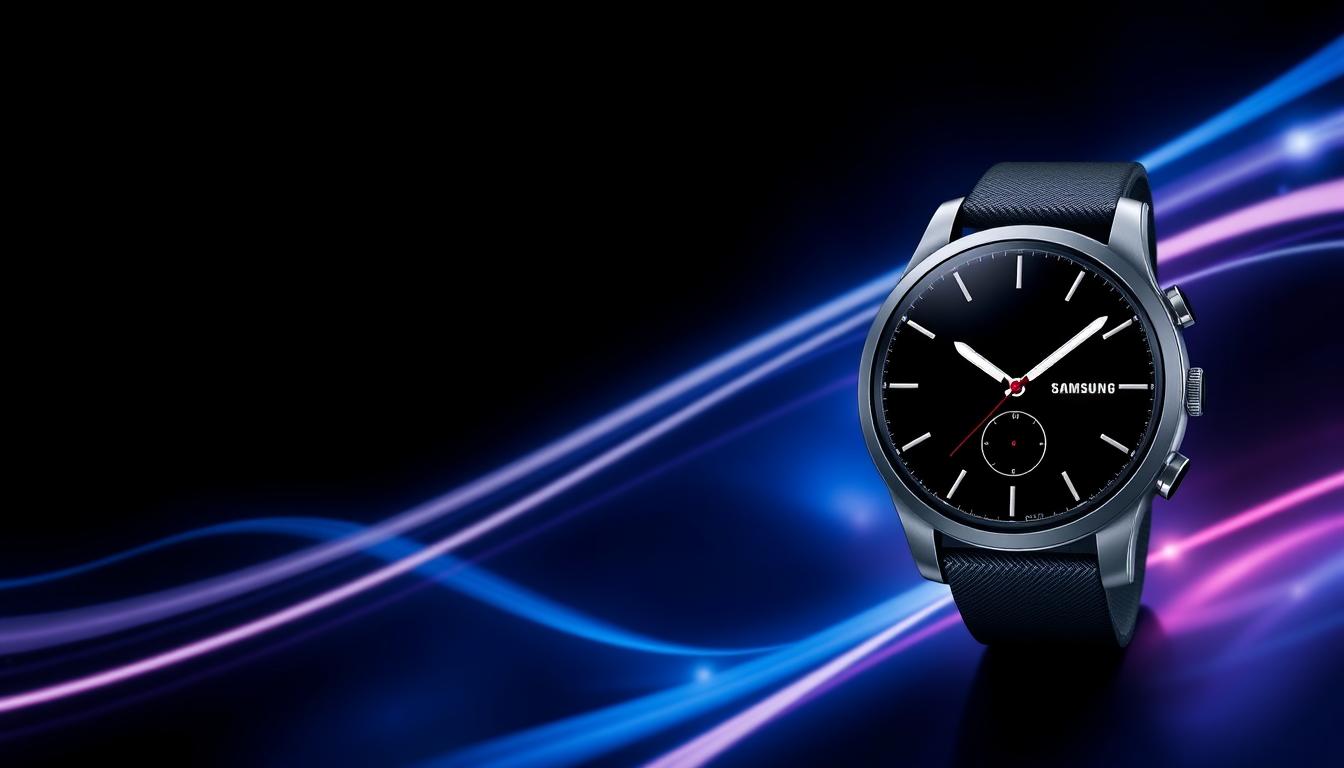 Generate an image of the Samsung Galaxy Watch Ultra with its unique square design and round watch face.