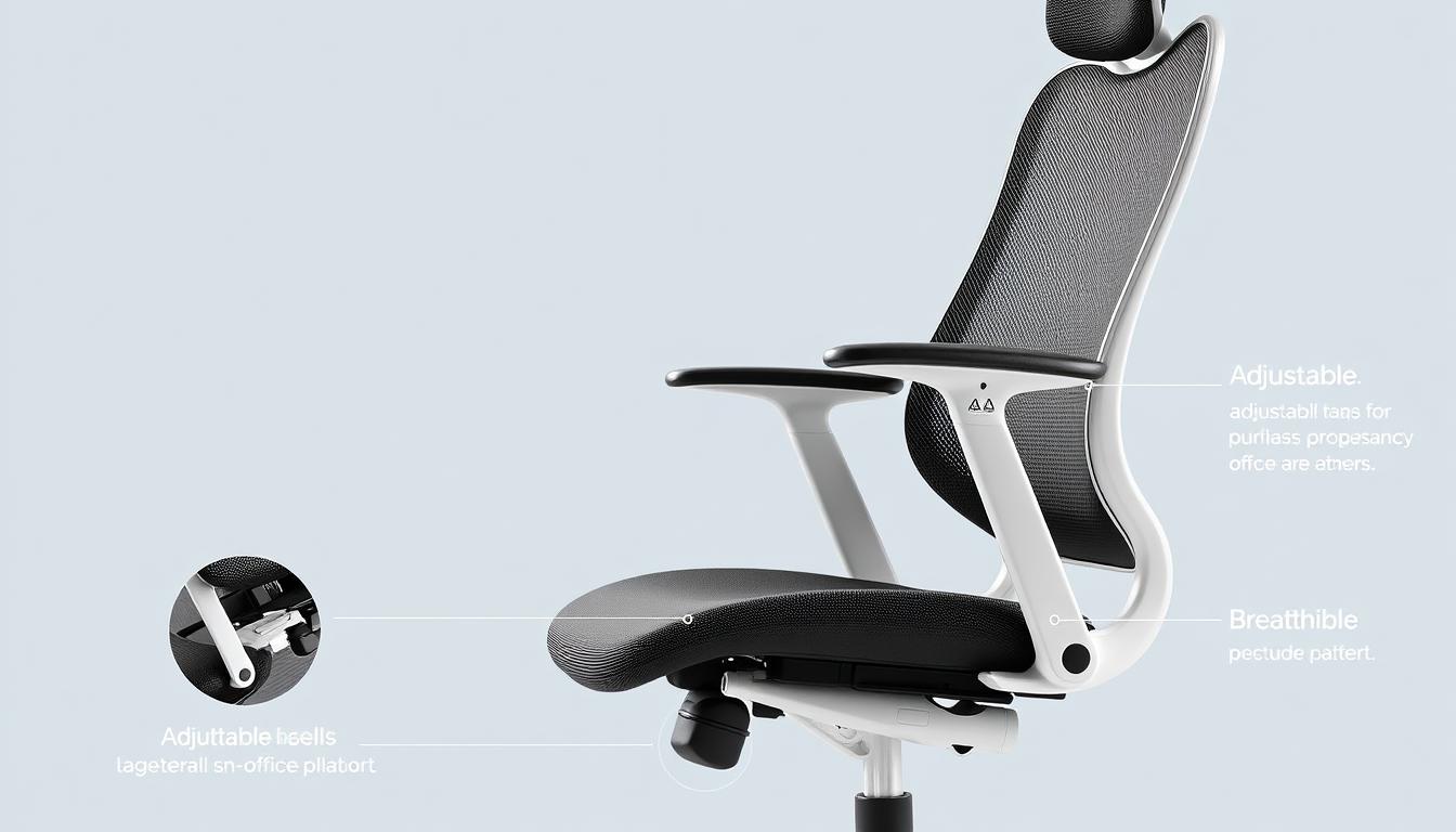 Image of an ergonomic office chair