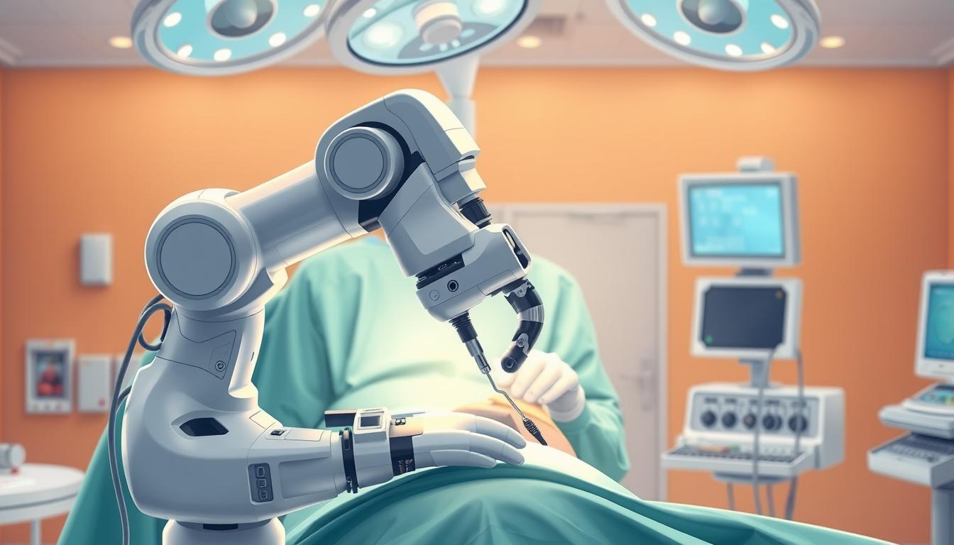 Image of robotic surgery system