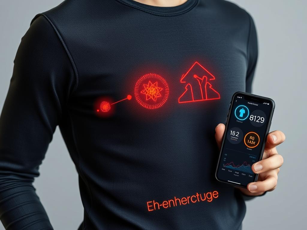 Smart fabric wearable clothing from the Top 10 IoT Gadgets 2025 collection with embedded technology