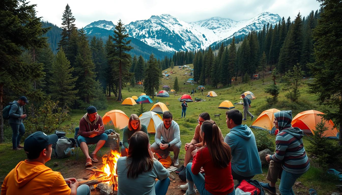 community-based camping