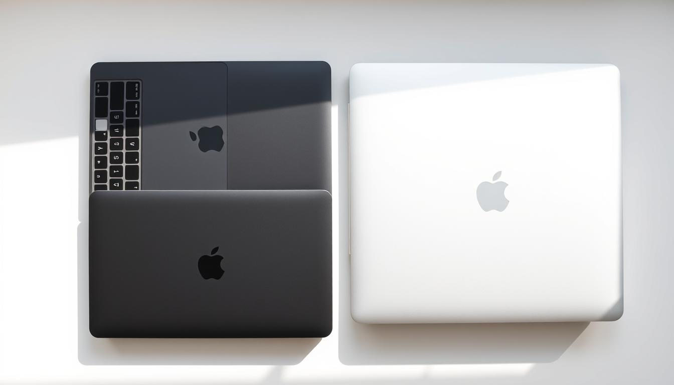 Apple MacBook Pro (2024) configurations side by side