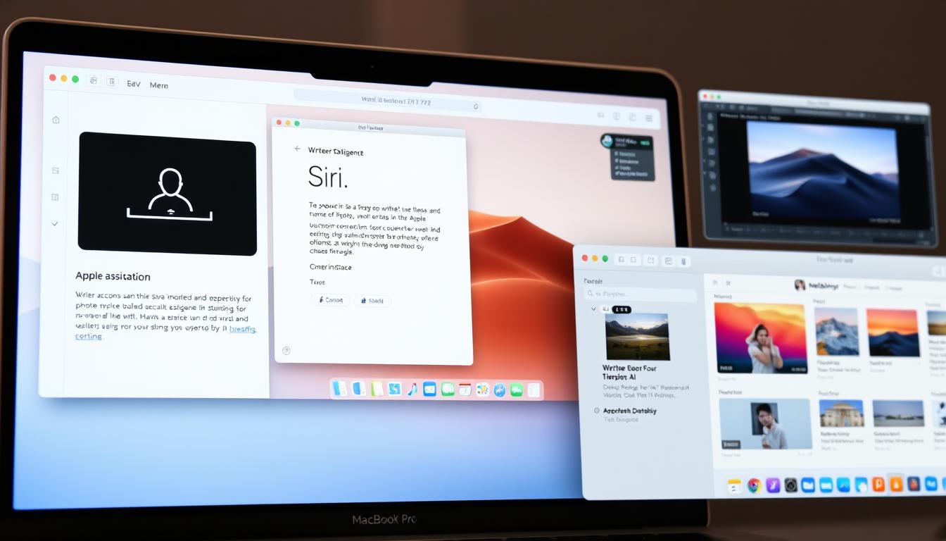 Apple MacBook Pro (2024) displaying Apple Intelligence features