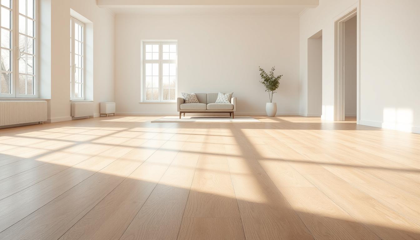 light ash flooring