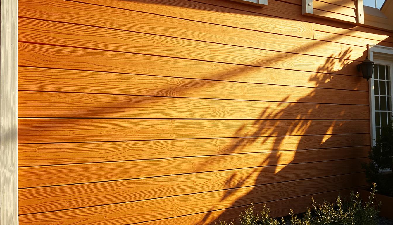 exterior faux wood panels