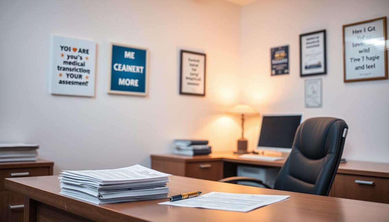career assessment in medical transcription