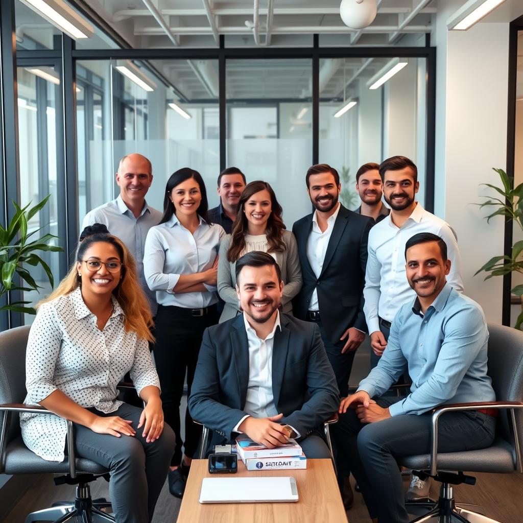 Équipe d'experts en services de référencement prête à vous aider