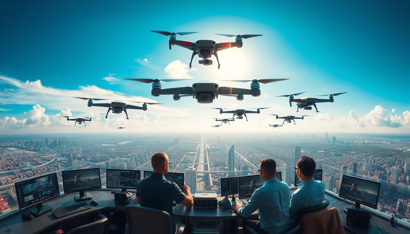 dự án drone giám sát