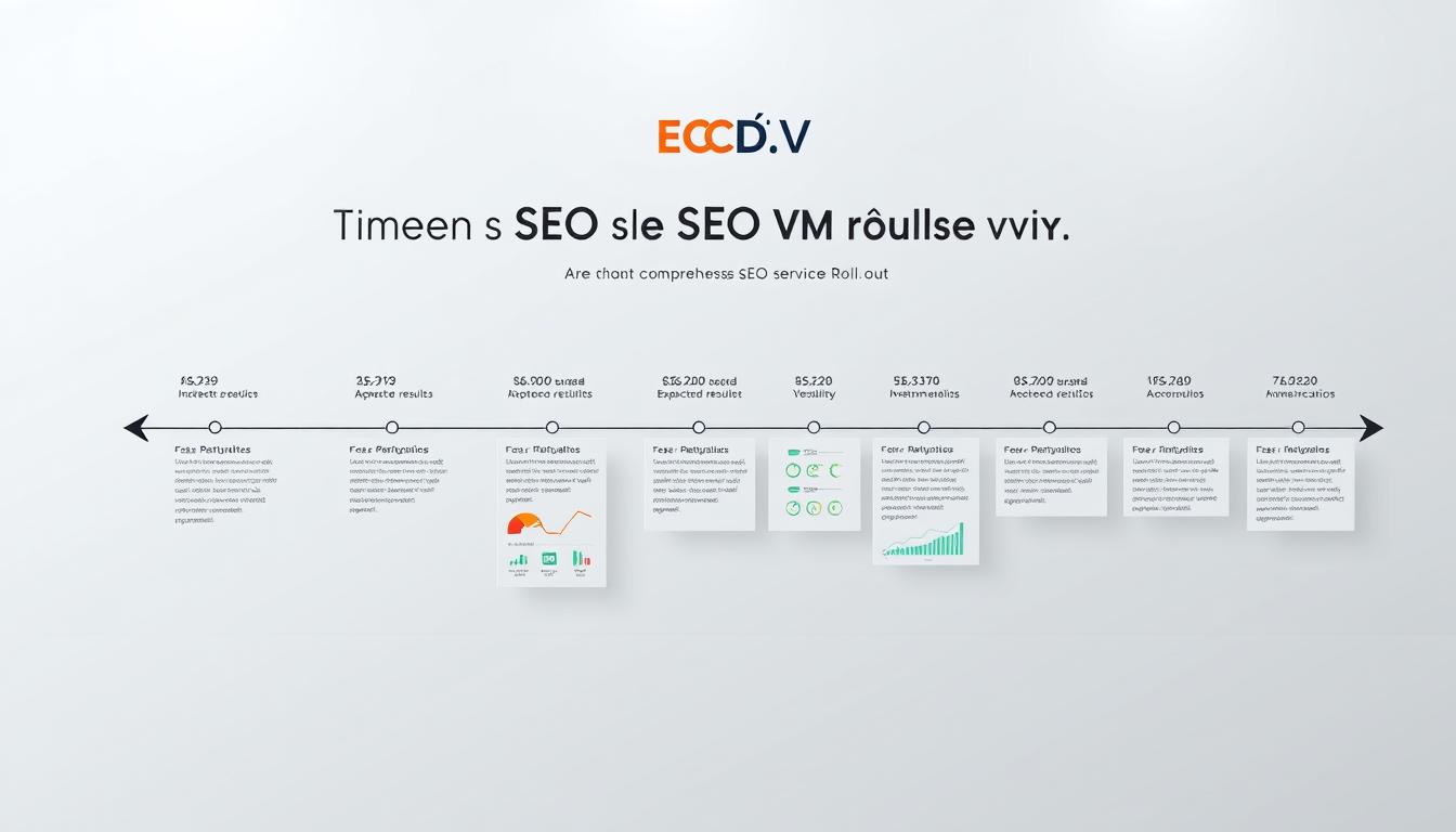 timeline triển khai dịch vụ seo tổng thể