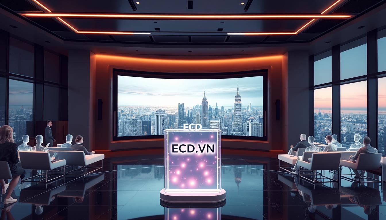 thiết kế nội dung holographic