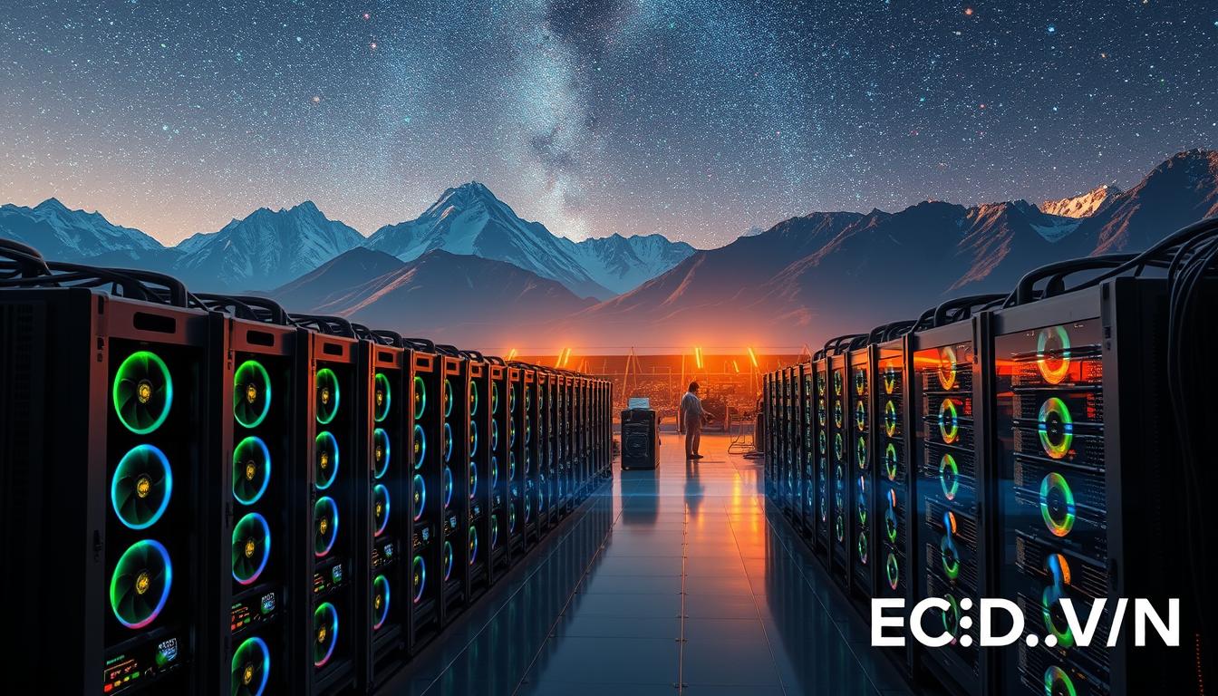 Tiền điện tử và quá trình khai thác mỏ