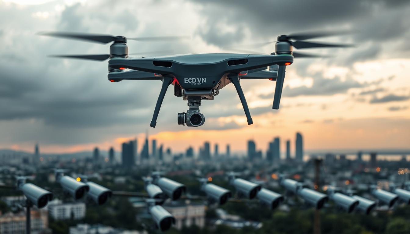 hệ thống drone quan sát