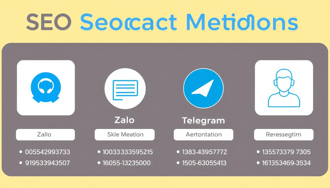 SEO ծառայություններ կապի միջոցների պատկեր
