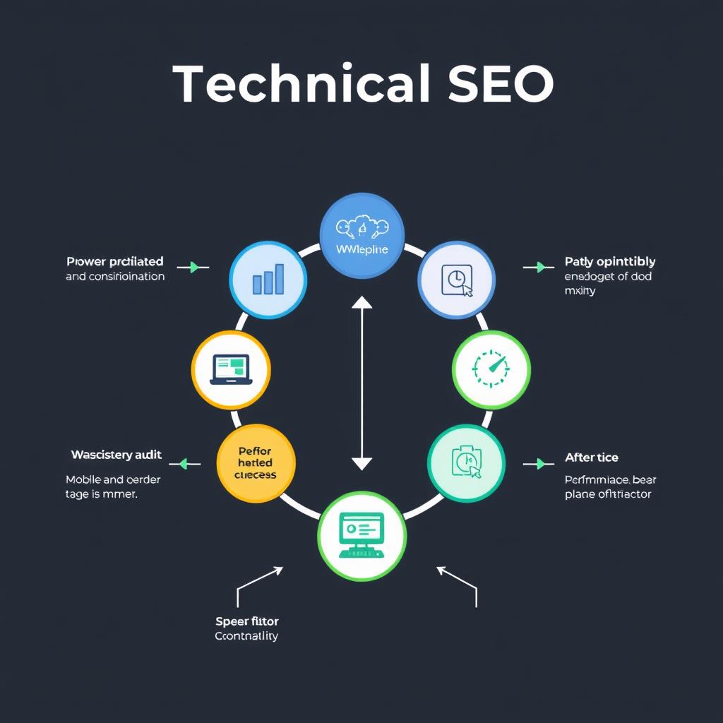 Տեխնիկական SEO ծառայություններ գործընթացի պատկեր