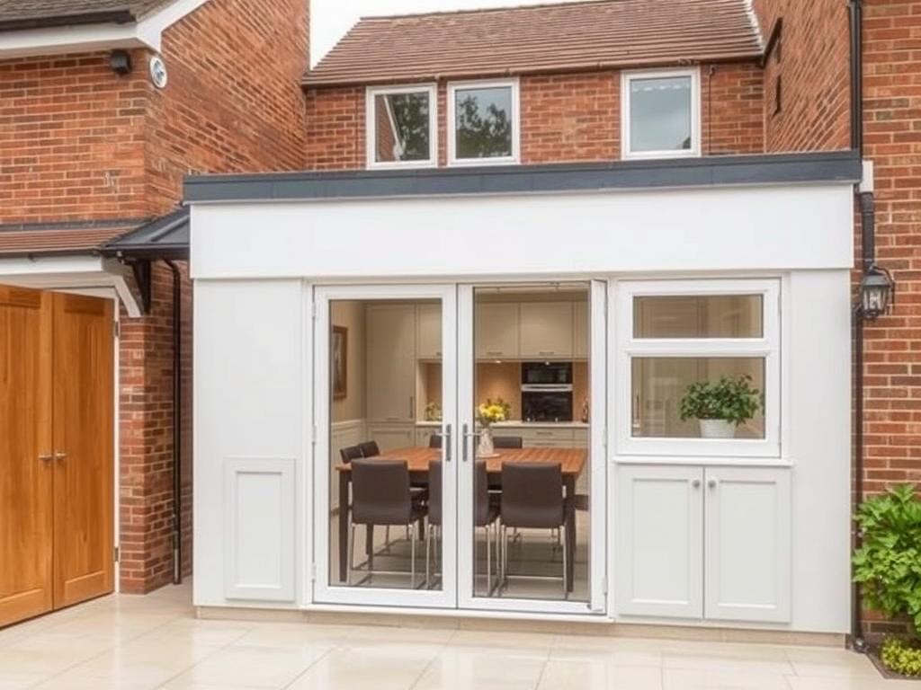 Side return extension in North Oxford by extension builders