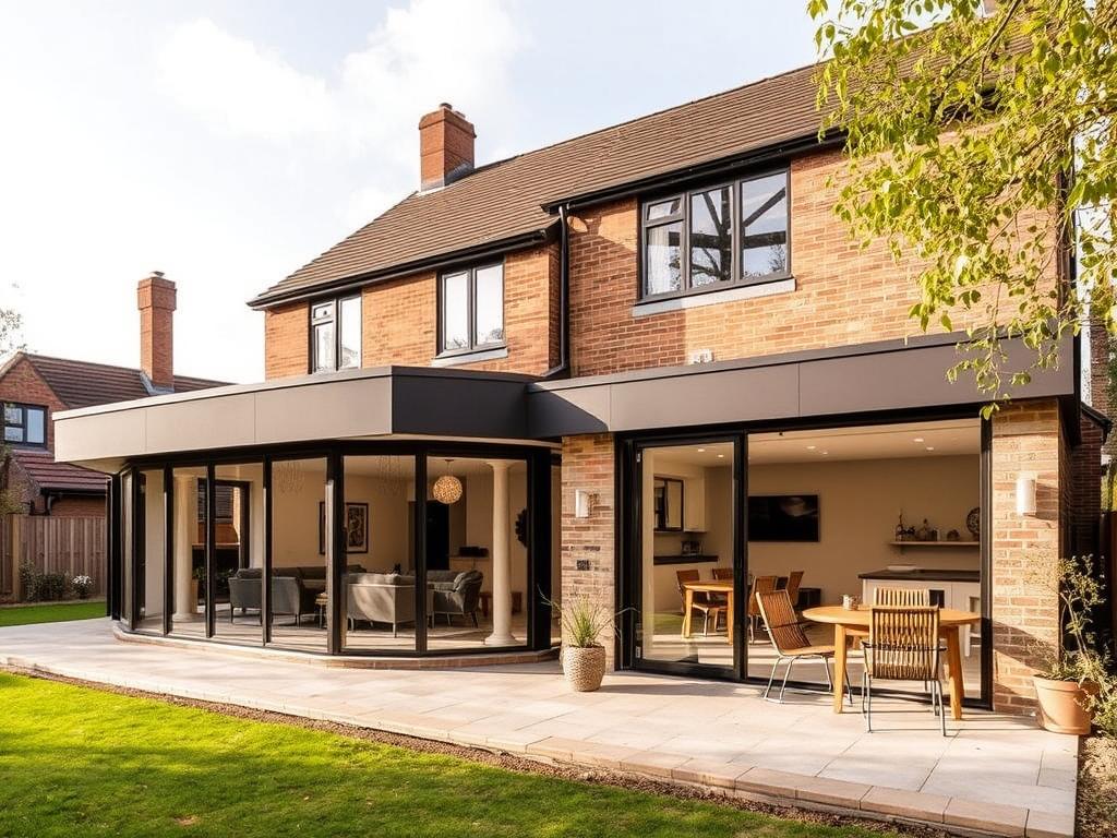 Wrap around extension in Summertown by extension builders