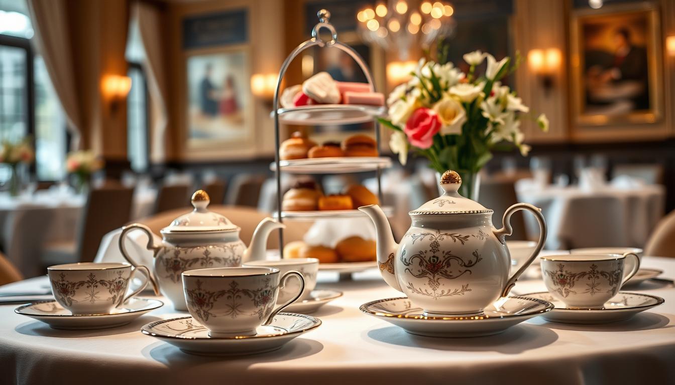 Premium-Tee Gastronomie in elegantem Ambiente