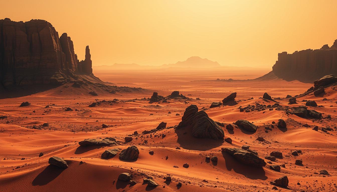 Mars Rote Planet Oberfläche