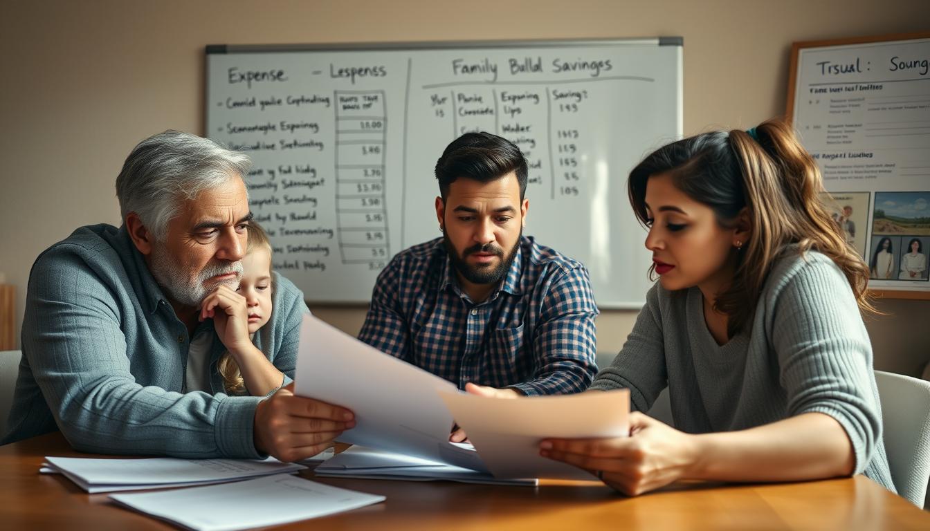 Familienbudget planen und Geld sparen