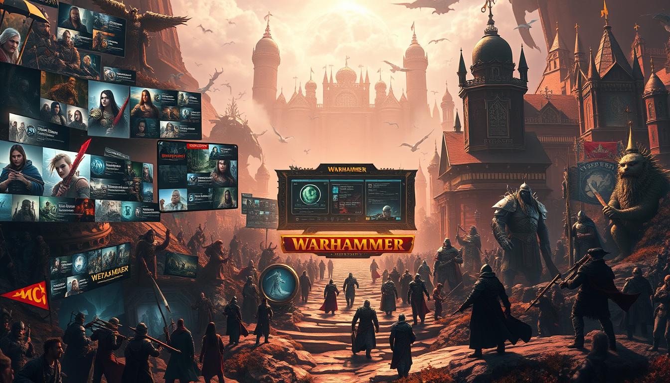 Warhammer Lore Community digitale Plattformen