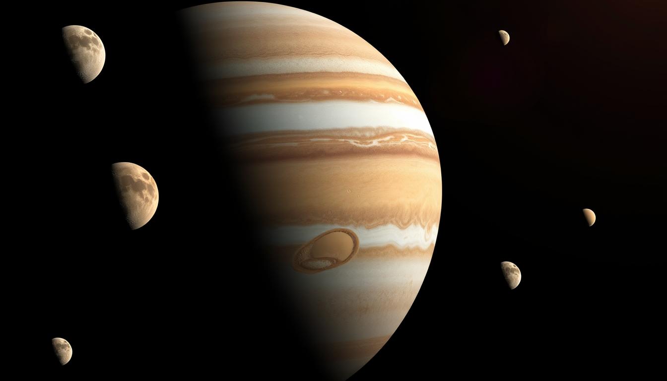 Jupitermonde Übersicht