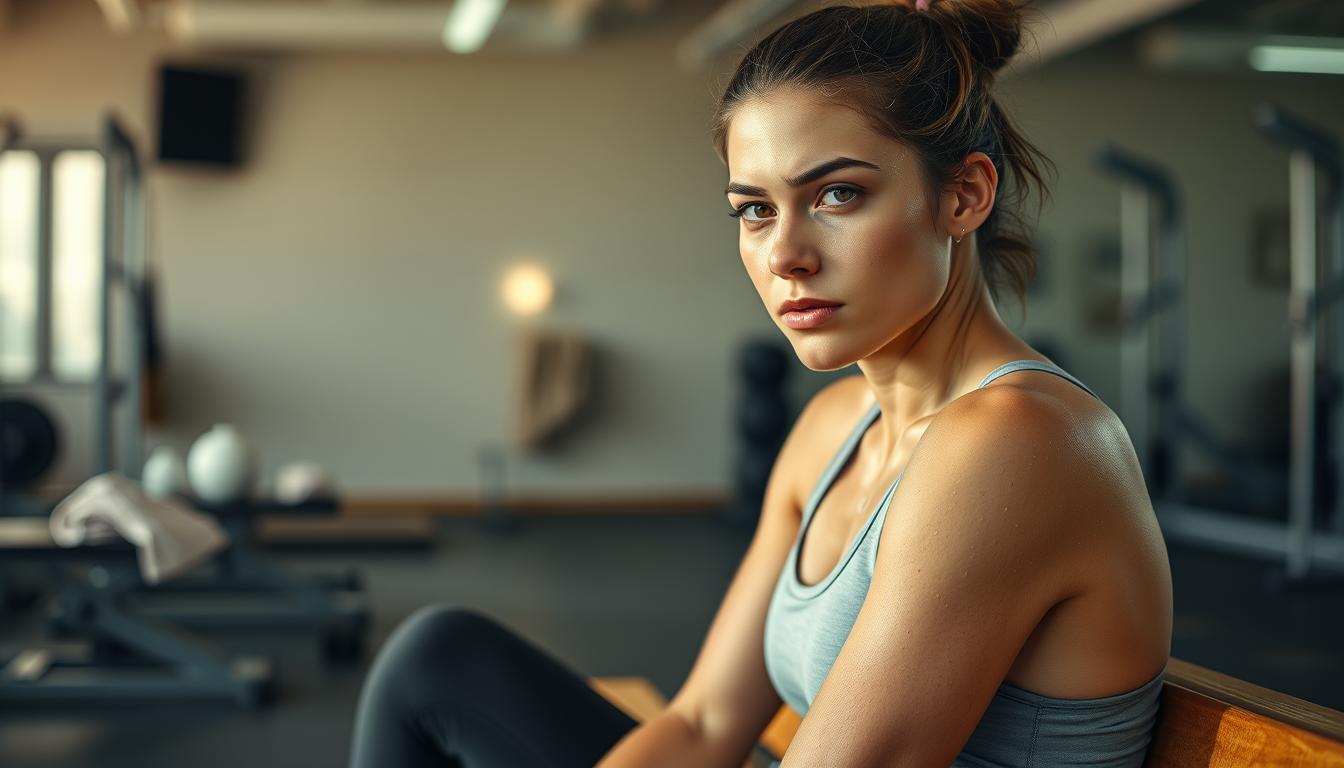 Hautbarriere Sportler nach dem Training