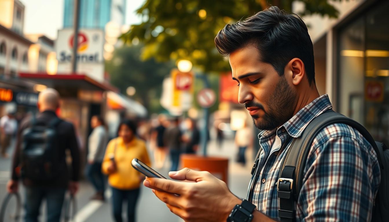 mobile Suche nach lokalen Unternehmen