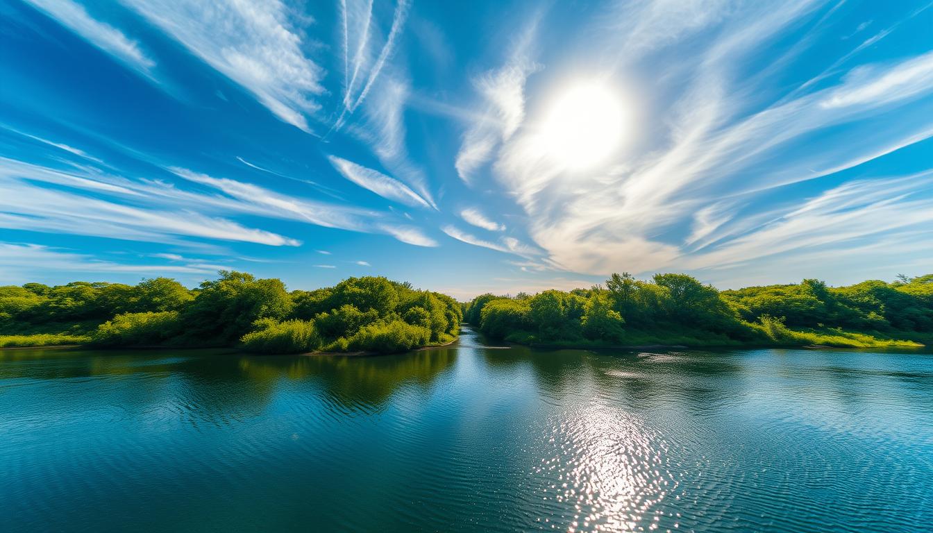Sonnenenergie und Wasserkreislauf