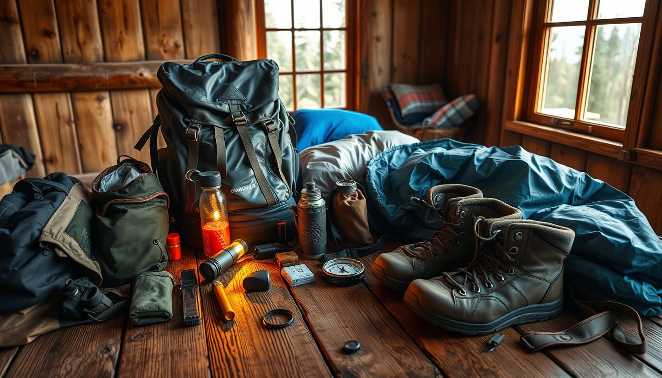 Camping-Vorbereitung Reiseplanung